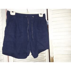 Nautica Linen-Blend Shorts Size Med Draw String